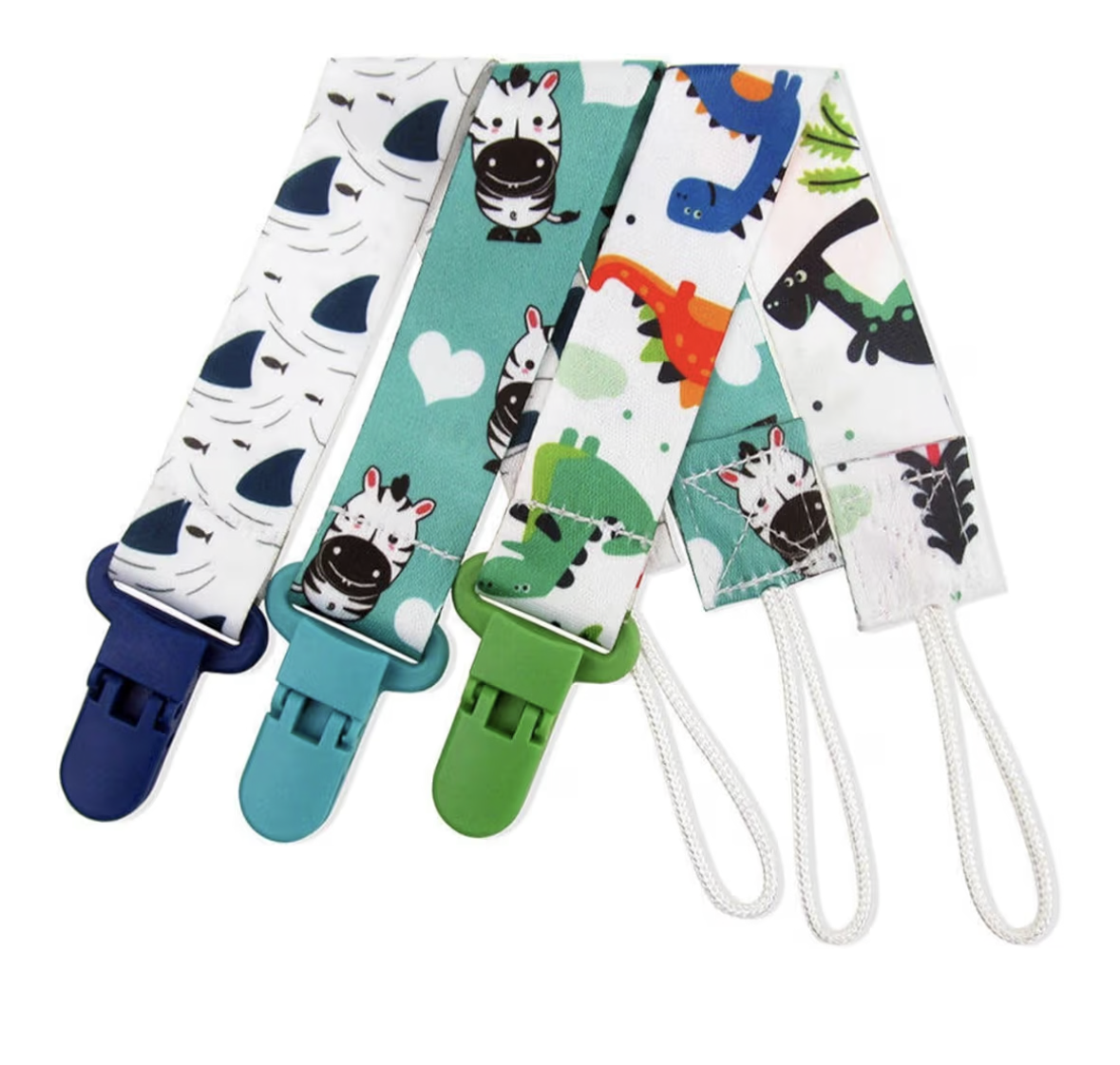 Mumoo Bear Set 3 Baby Pacifier Holder Clip - Pacifier Clip for Boys and Girls Fits for Most Pacifiers - Protects Your Baby - Styles & Baby Teethers & Toys and Gift