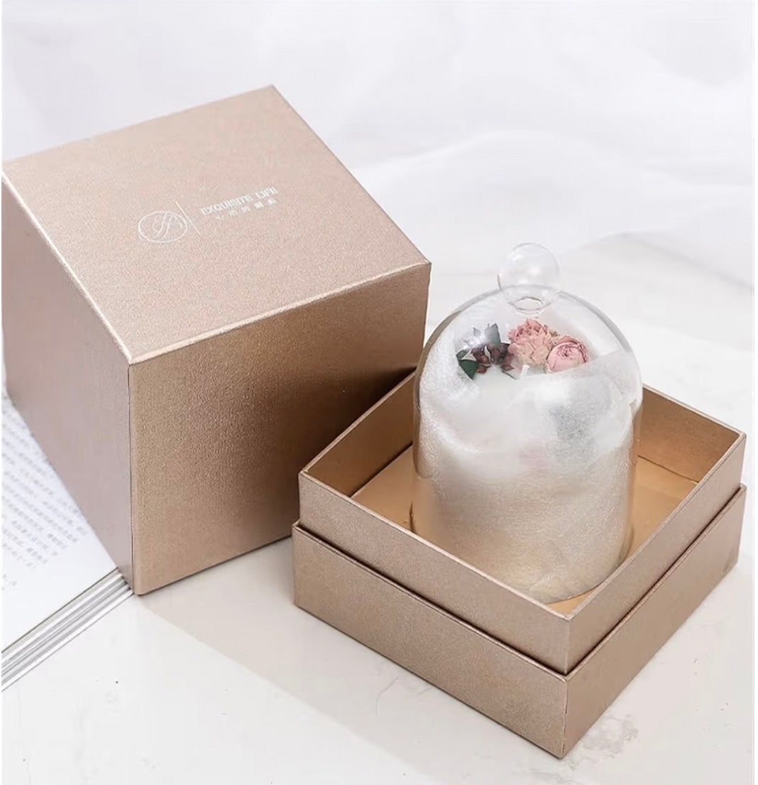 Handmade Coconut Candle - Natural Soy Wax Scented with Wooden Wick, Hand-Poured Aromatherapy Candle