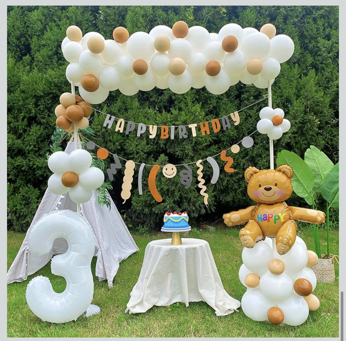 White Balloons 110 PCS, White Balloon Garland Arch Kit Different Sizes 5 10 12 18 Inch White Latex Balloon Arch Kit for Wedding Bridal Shower Engagement Anniversary Birthday Party Decorations