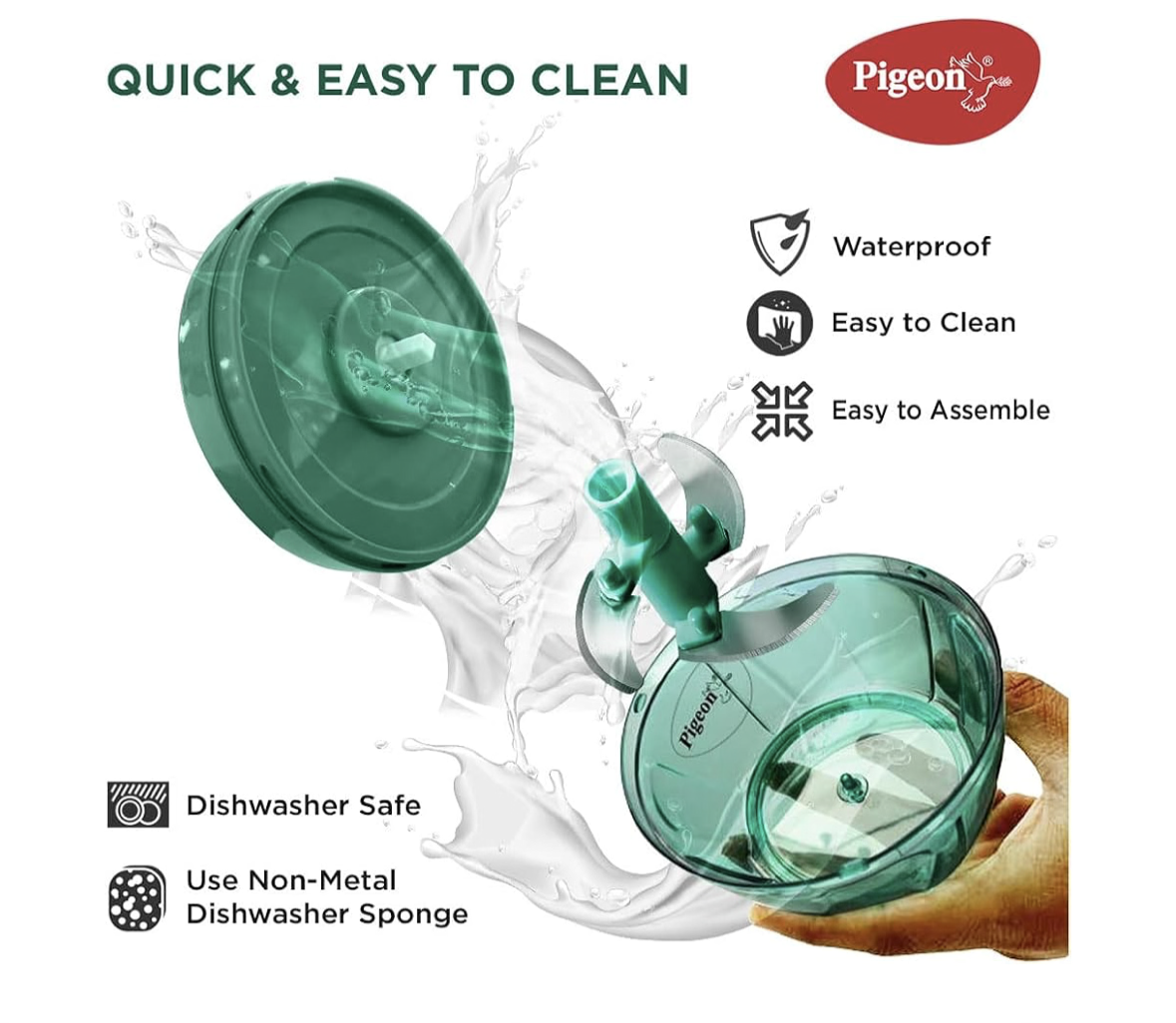 Pigeon Handy Chopper, Green, Plastic