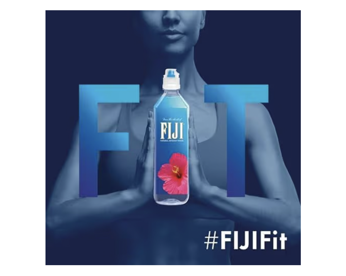 FIJI Water Sport Cap, 700 Ml, Pack Of 12