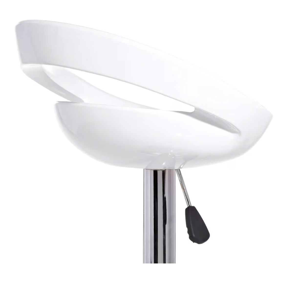 Adjustable Bar Chair - White