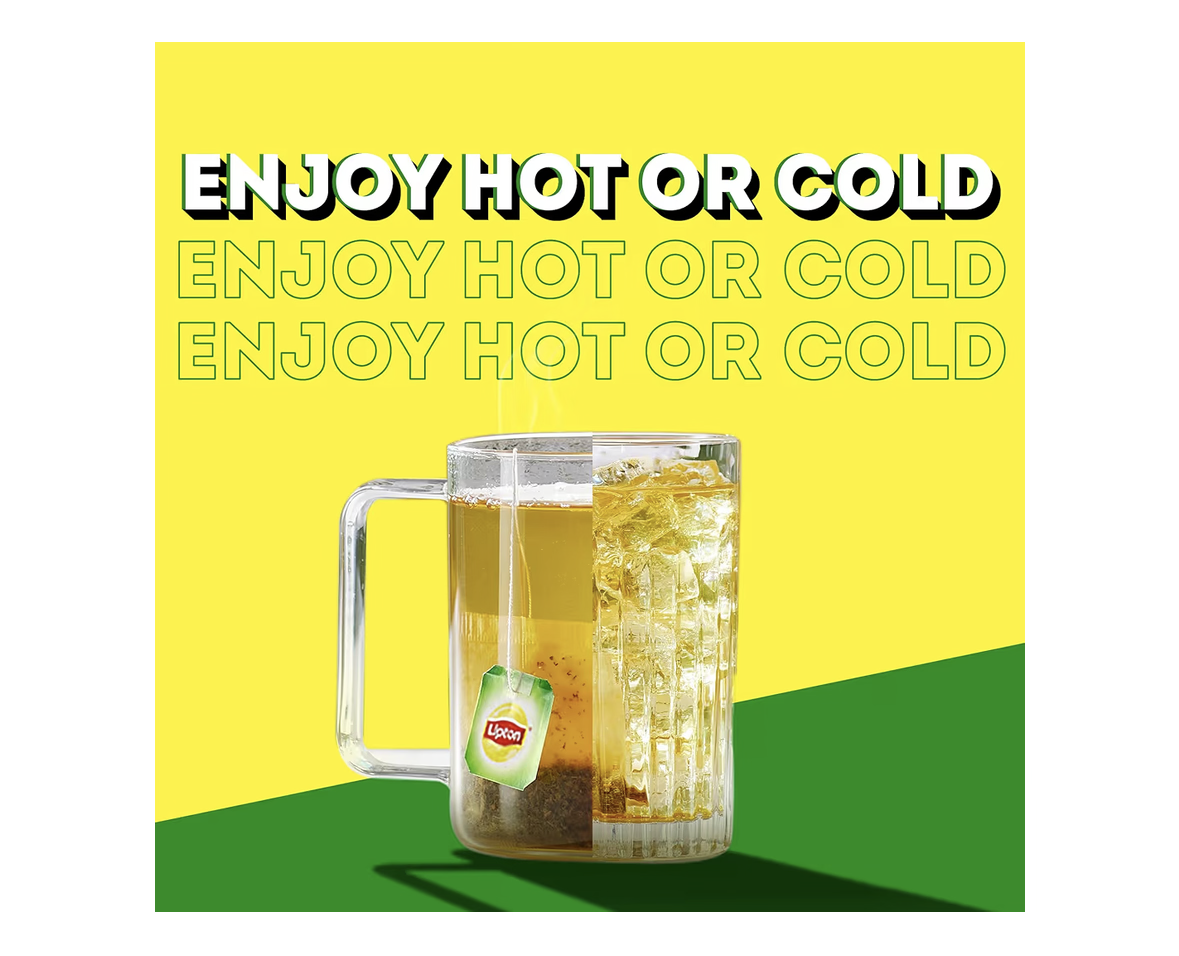 Lipton Green Tea Lemon, 100 Lipton Tea Bags, New Improved Tea Formula, Stronger Lemon Flavor, Value Pack