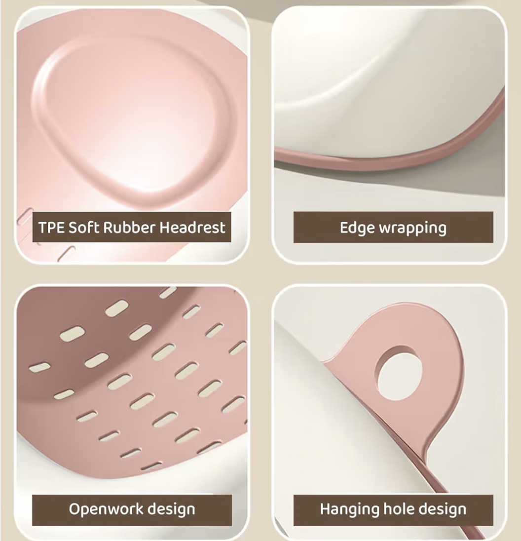 Baybee Foldable Baby Bath Tub with Soft Rubber Mesh