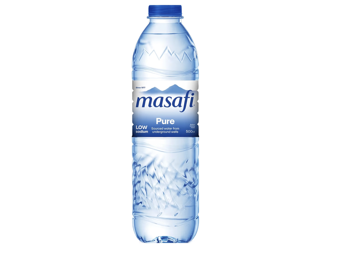 Masafi Pure Low Sodium Natural Water - 500ml (Pack Of 12)