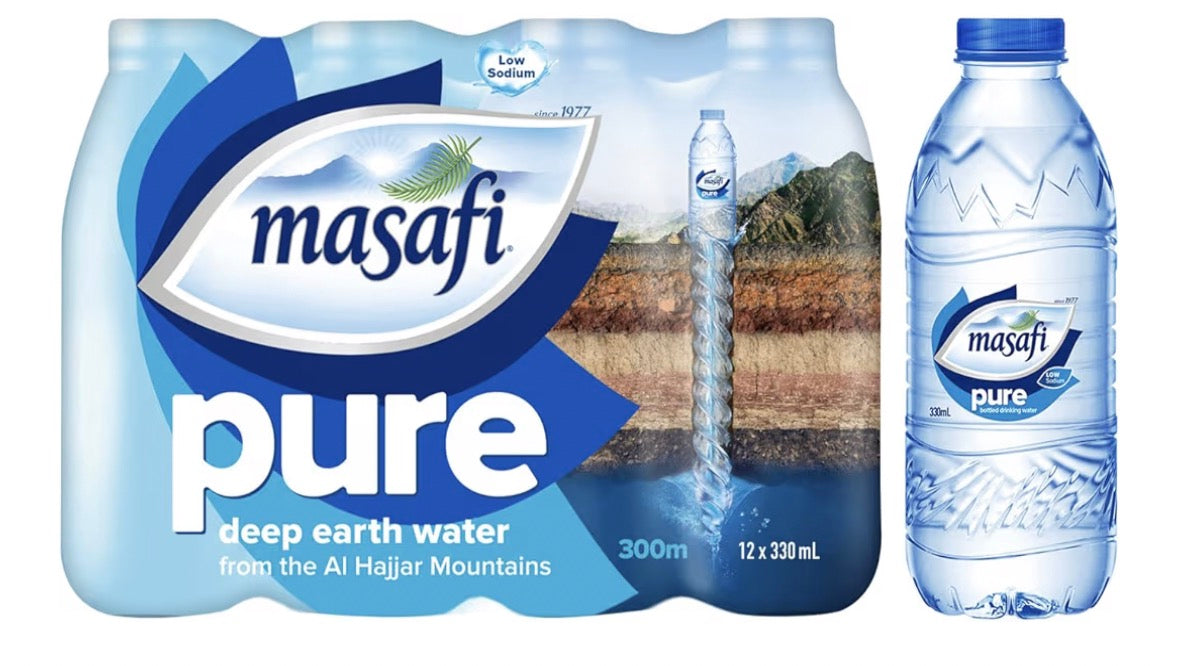 Masafi Mineral Water 12 x 330ml