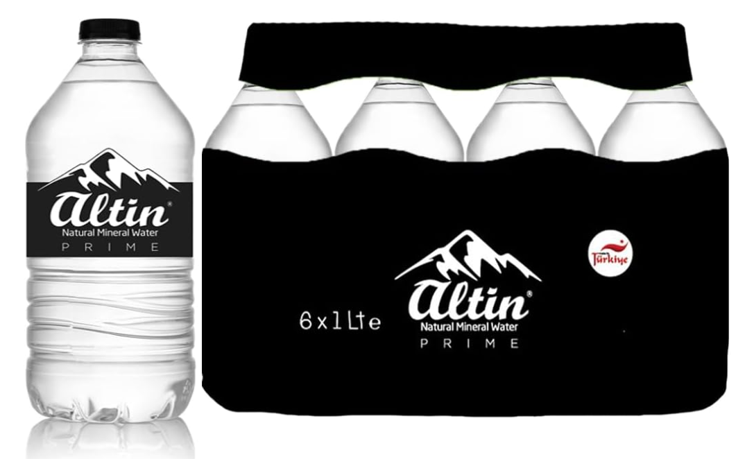 Altin Prime Natural Mineral Water 6 Bottles x 1 Liter