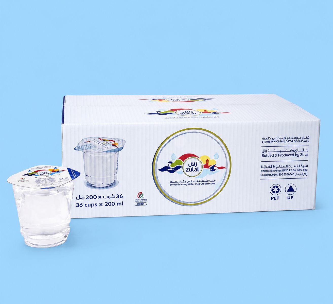 Zulal Water 200ml X36 Cups