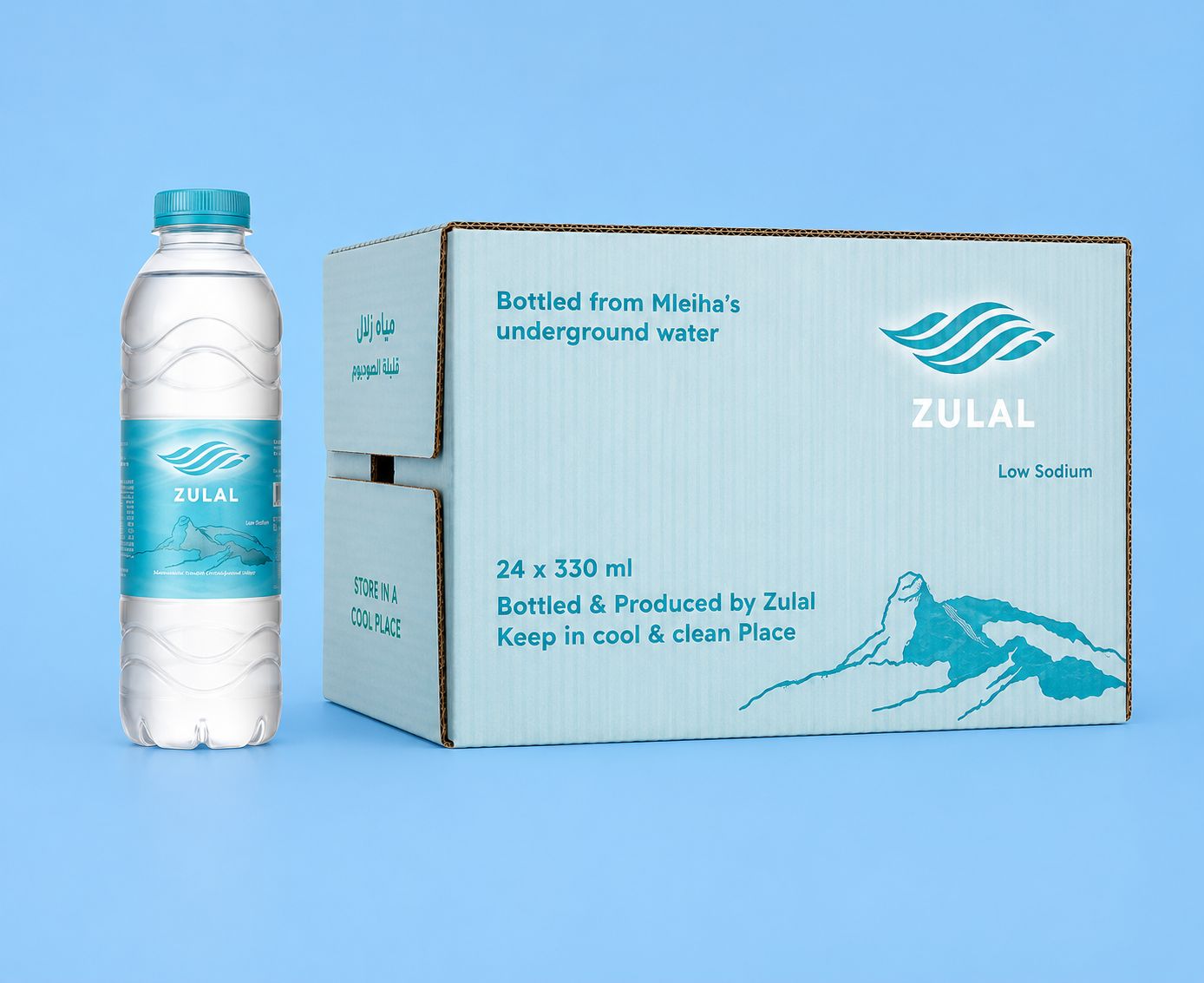Zulal Water 330ml x 24 Bottles