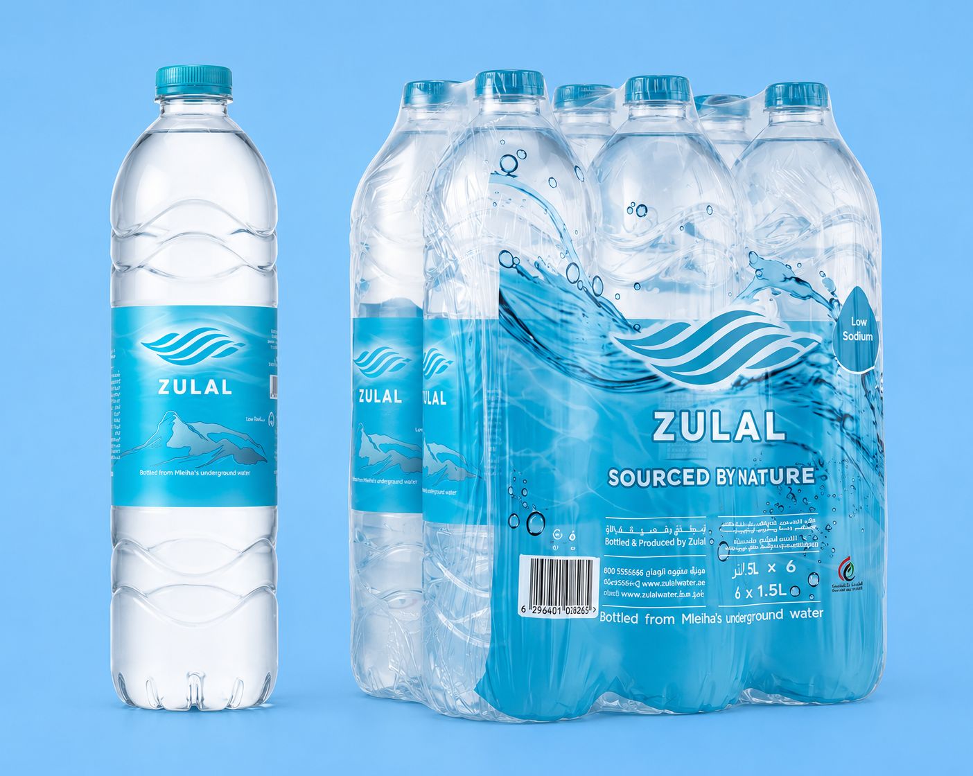 Zulal Water 1.5 Litters x 6 Bottles