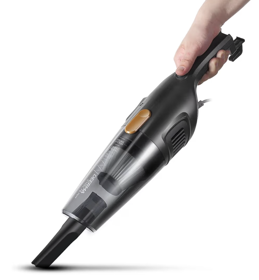 Deerma DX115C Handheld Vacuum Cleaner, Household Vacuum Cleaner 600W 15000Pa Powerful Suction Lightweight For Home Hard Floor Carpet Car Pet