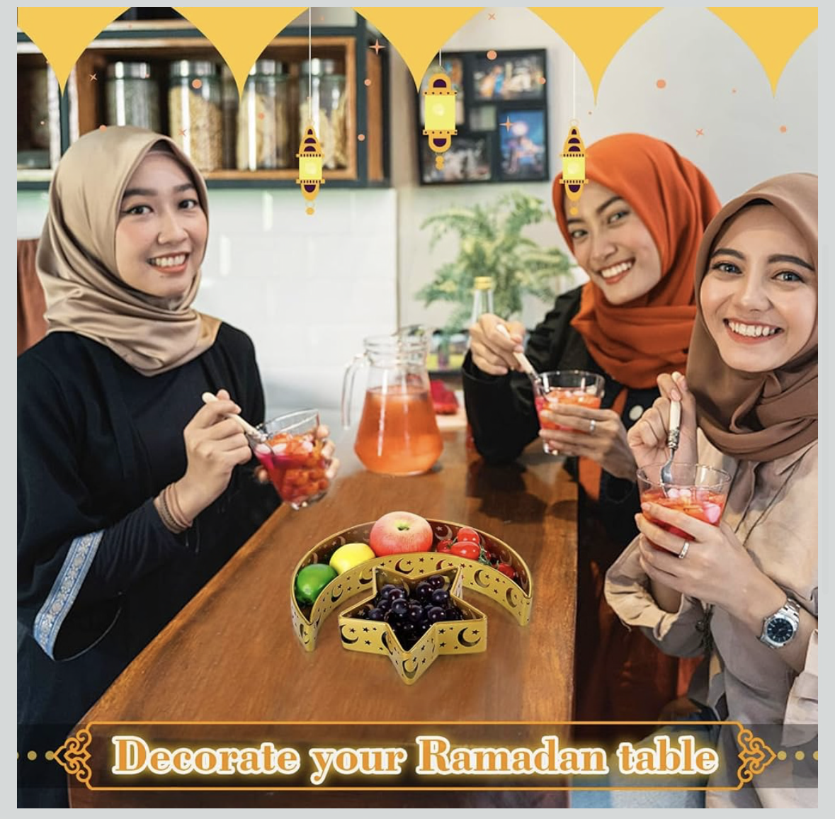Ramadan Decor Trays