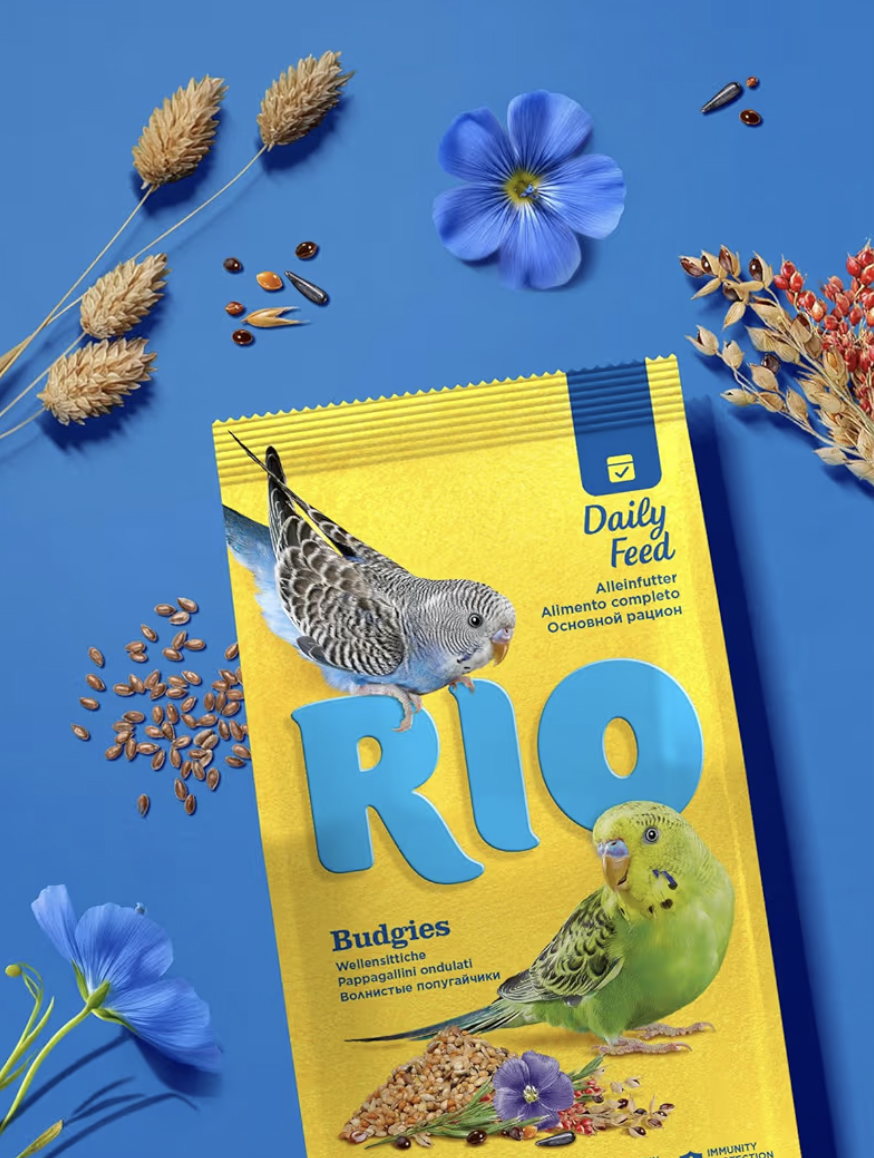 RIO Daily Food for Budgies 1kg