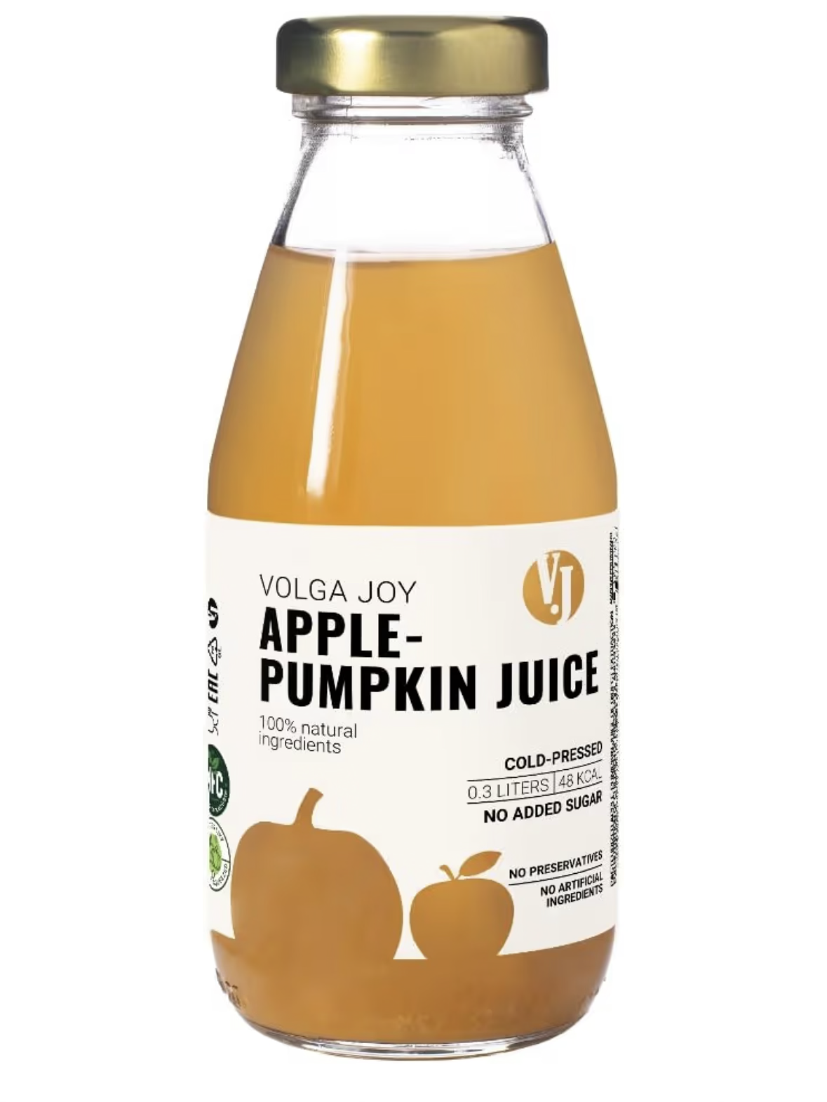 Volga Joy Juice Added Sugar)| Healthy Fruit Beverage,300 ml