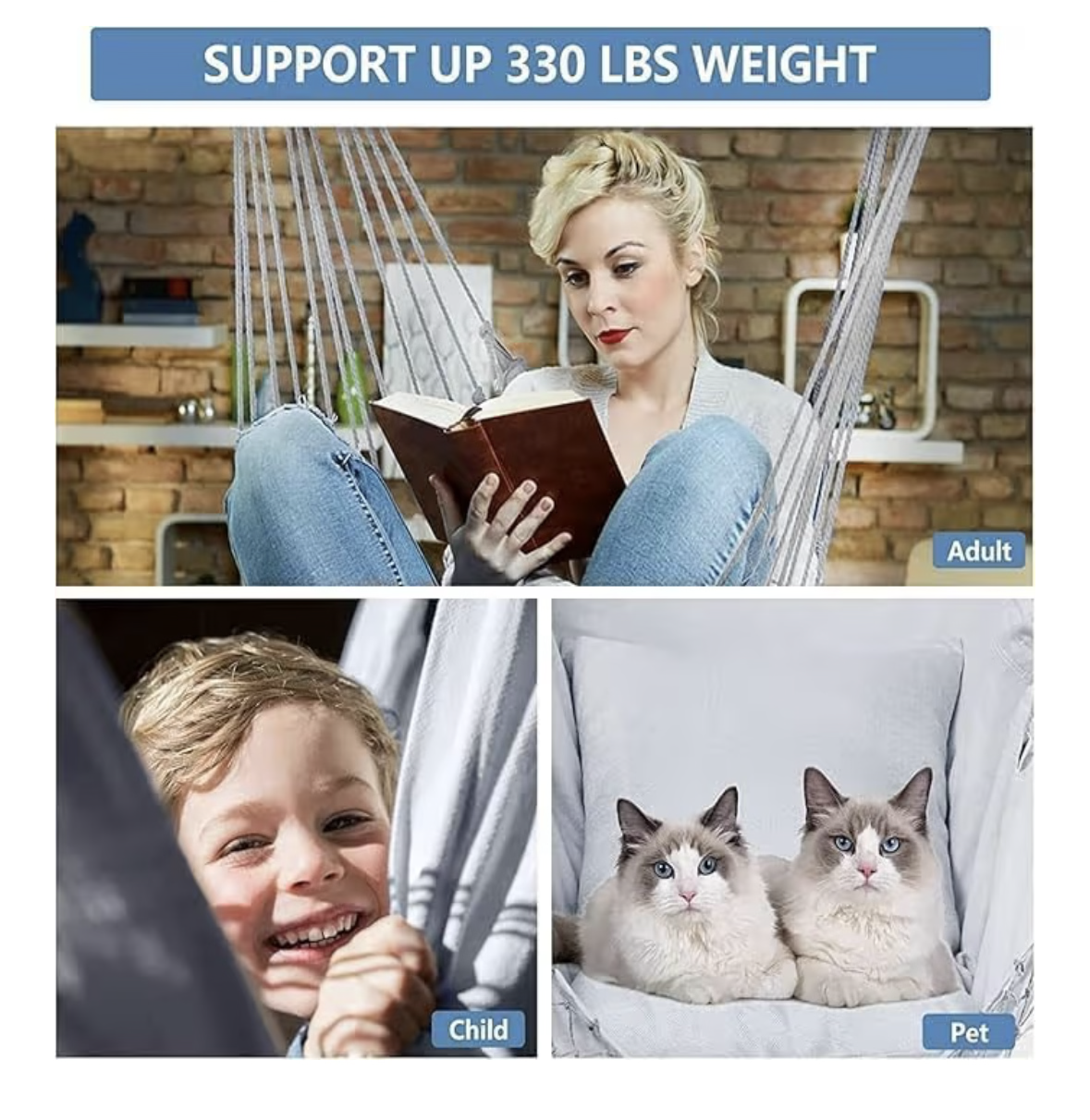 Vital Premium Canvas Hammock Hanging Chair