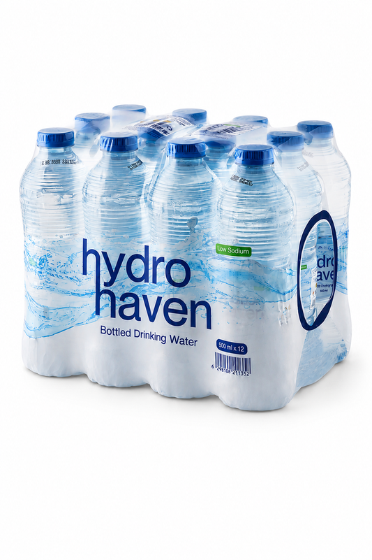 Hydro Haven Bottled Drinking Water 500 ml x 12 Pcs