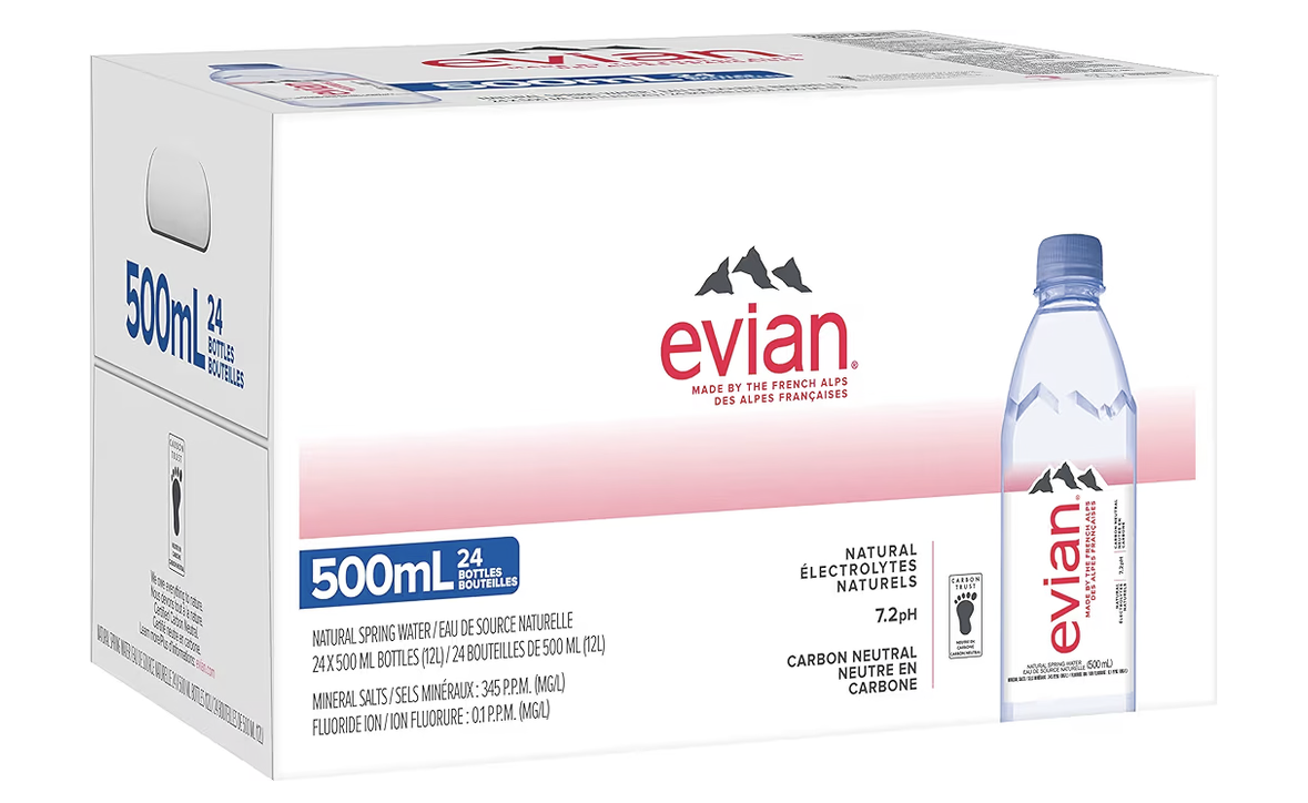 Evian Water 24x500ml
