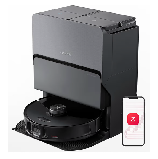 Roborock S8 MaxV Ultra Robot Vacuum & Sonic Mop, 10000 Pa Suction,Deep Cleaning, Hot Air Self-Drying, Auto Empty & Refill, Obstacle Avoidance