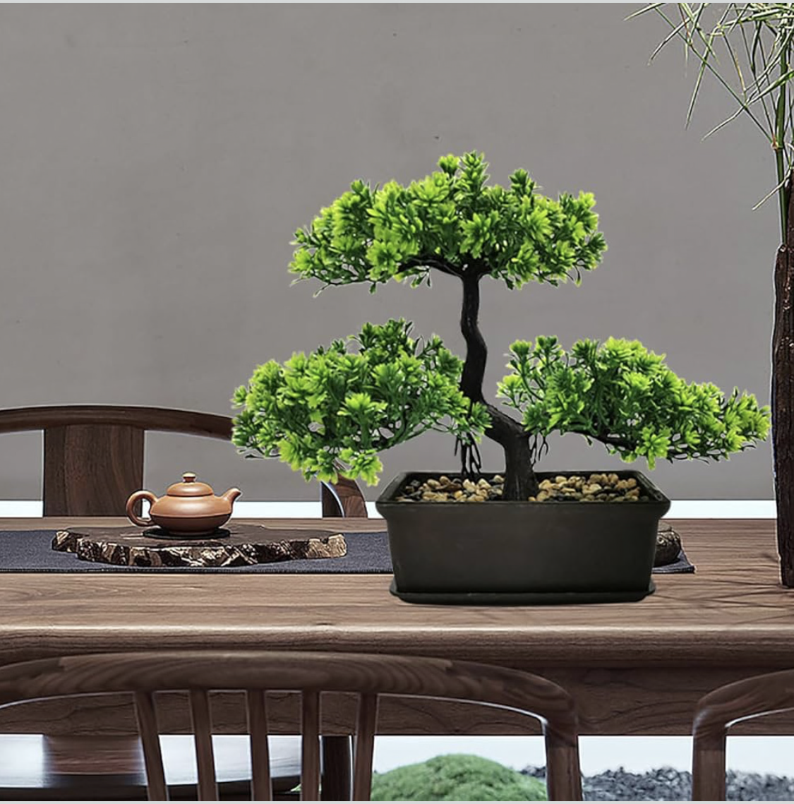 Funito Artificial Bonsai Tree Juniper Faux Plants