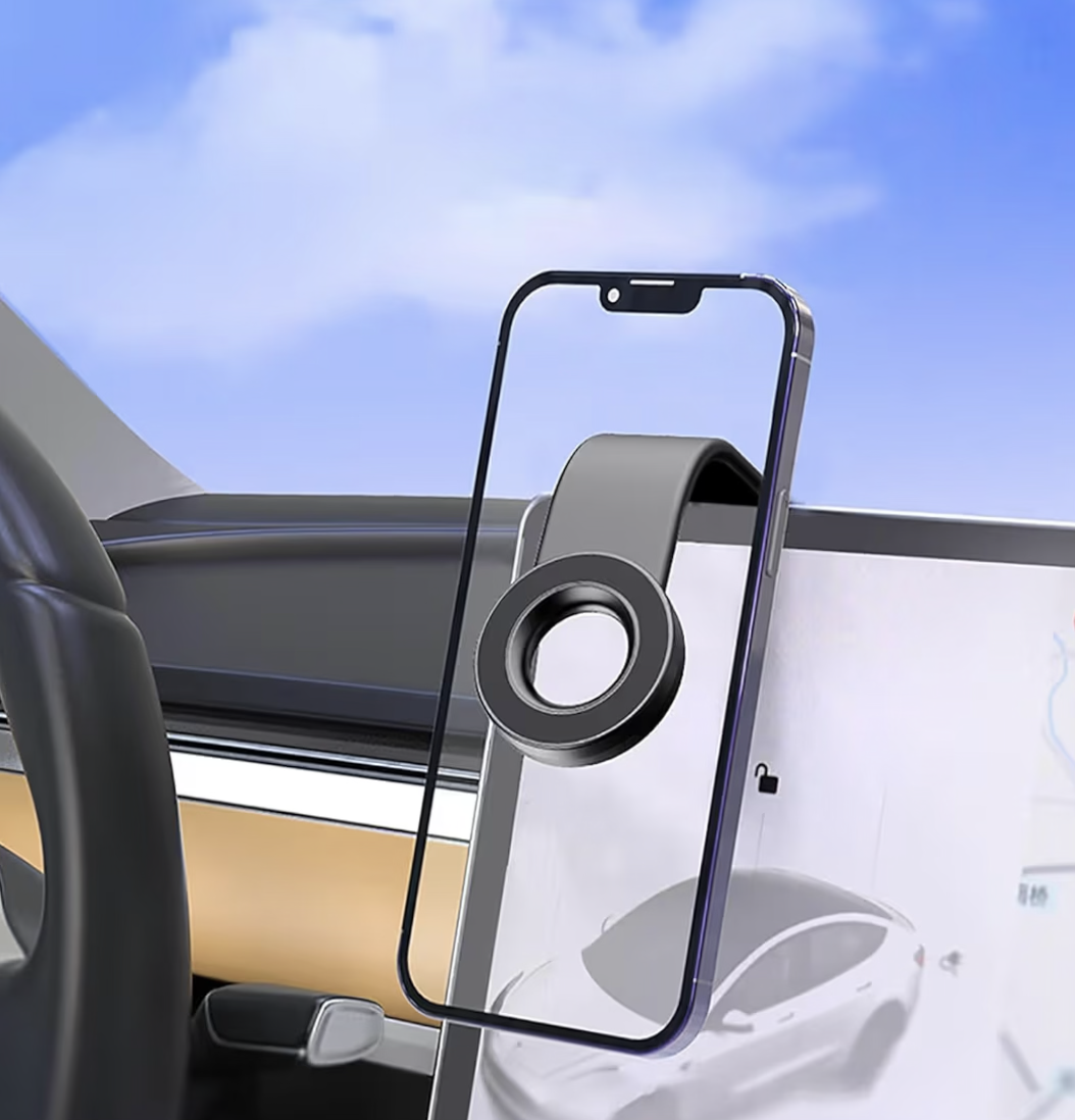 Car Mount, Detachable Bendable Aluminum Arm Magnetic Phone Holder, 20 Strong Magnets, for iPhone 16 15 14 13 Pro Max Mini