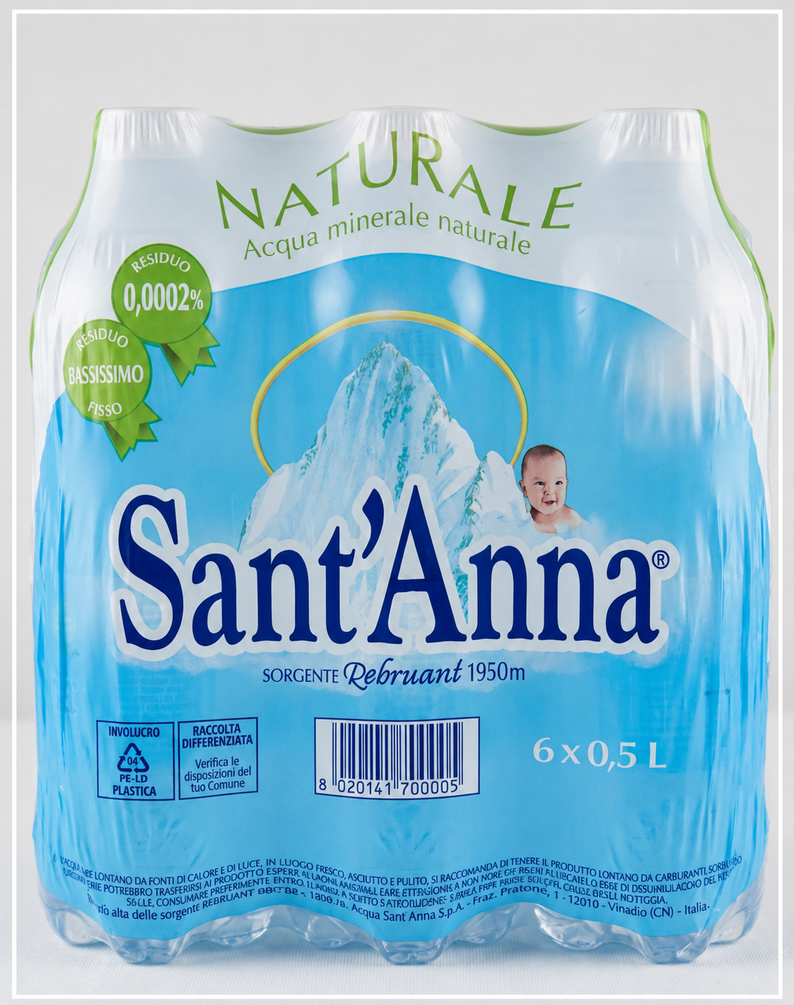 Sant’ Anna Sport Thumb Up (Italy) 750 ml x 6 Pcs