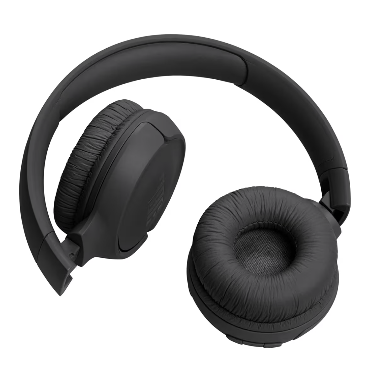 JBL Tune 520BT Wireless On-Ear Headphones, Pure Bass Sound, 57H Battery with Speed Charge, Hands-Free Call + Voice Aware, Multi-Point Connection, Lightweight and Foldable - Black, JBLT520BTBLKEU