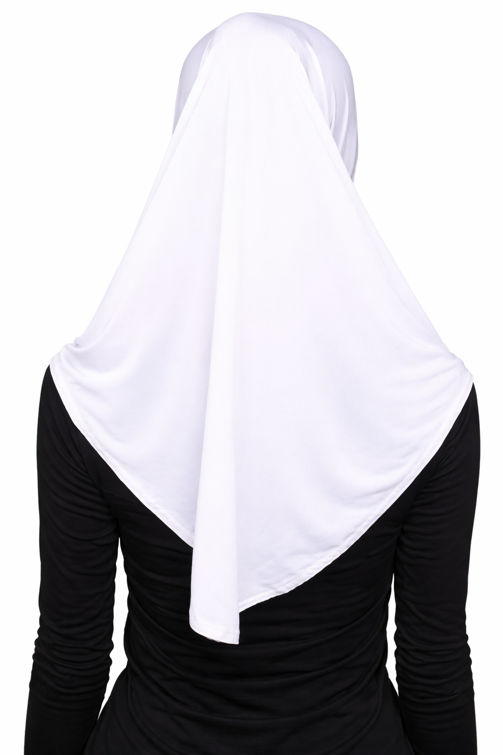 Girls' One-Piece Instant Hijab, Pre-stitched Head Cover, Age 5-15, Breathable Light weight Fabric