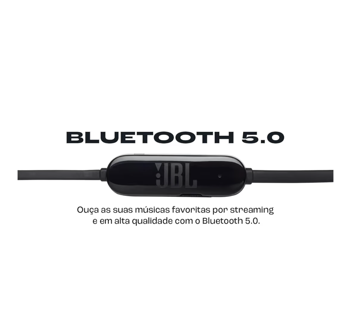 JBL Tune 125BT Wireless In-Ear Headphones, Pure Bass Sound, Lossless 5.0 Bluetooth, 16H Battery, Magnetic Cable, Multi-Point Connection, Voice Assistant, 3-Button Remote with Mic -  JBLT125BTBLK