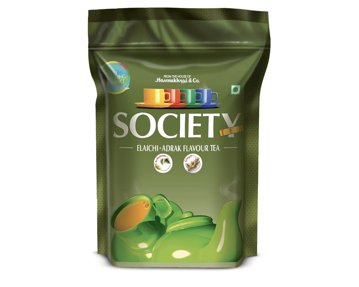 Society Elaichi Adrak Chai Society Tea Ginger & Cardamom Refreshing & Tasteful 250 g Pack of 1