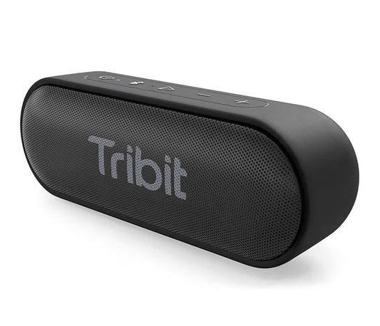 Tribit [Upgraded Version] XSound Go 16W 5.0 Bluetooth Speaker with Loud Sound & Rich Bass, 24H Playtime, IPX7 Waterproof, Wireless Stereo Pairing, Type-C, Portable Speaker for Home/Outdoor/Travel Black