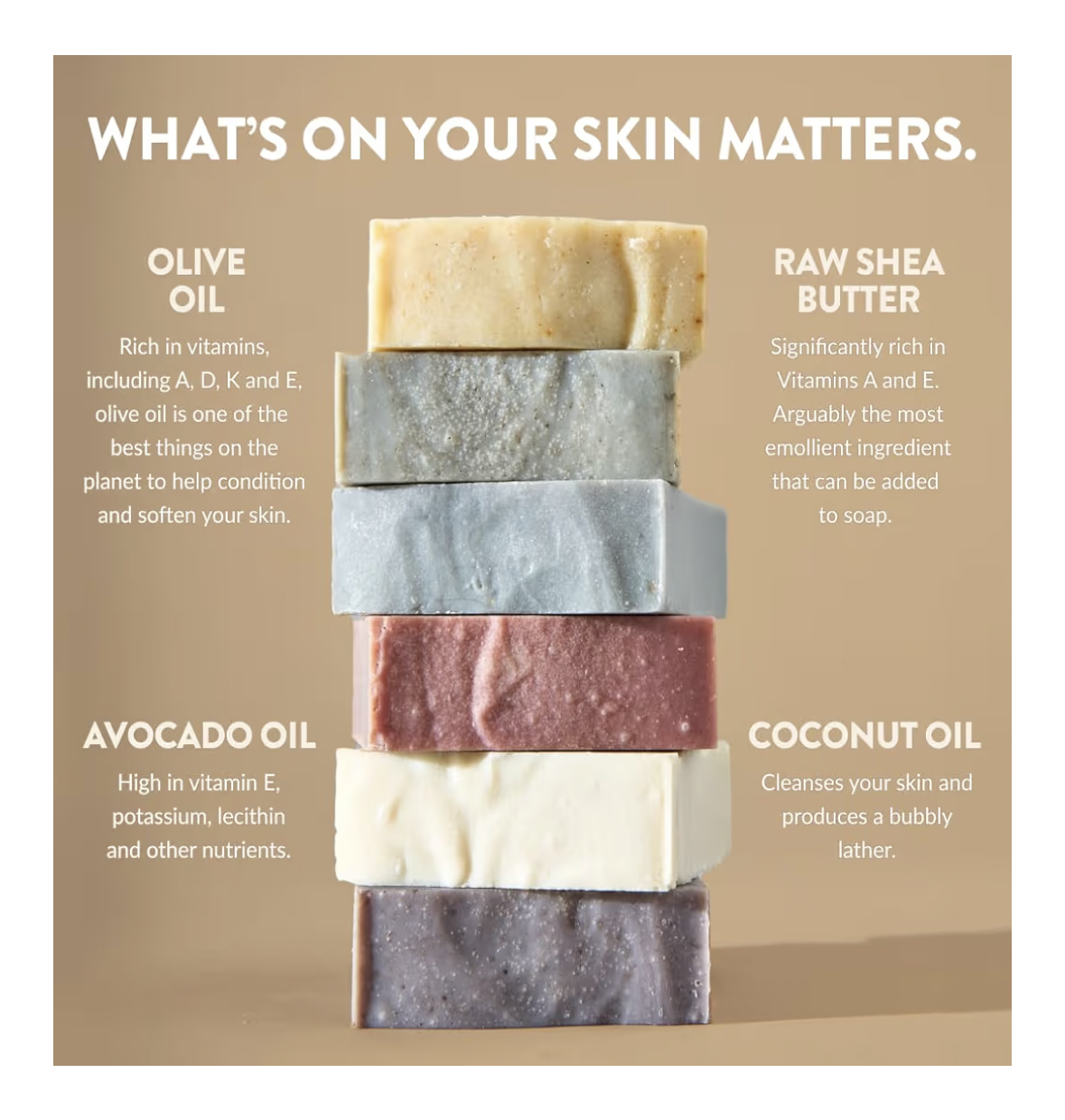 Crate 61 Organics Soap, Pack of 6