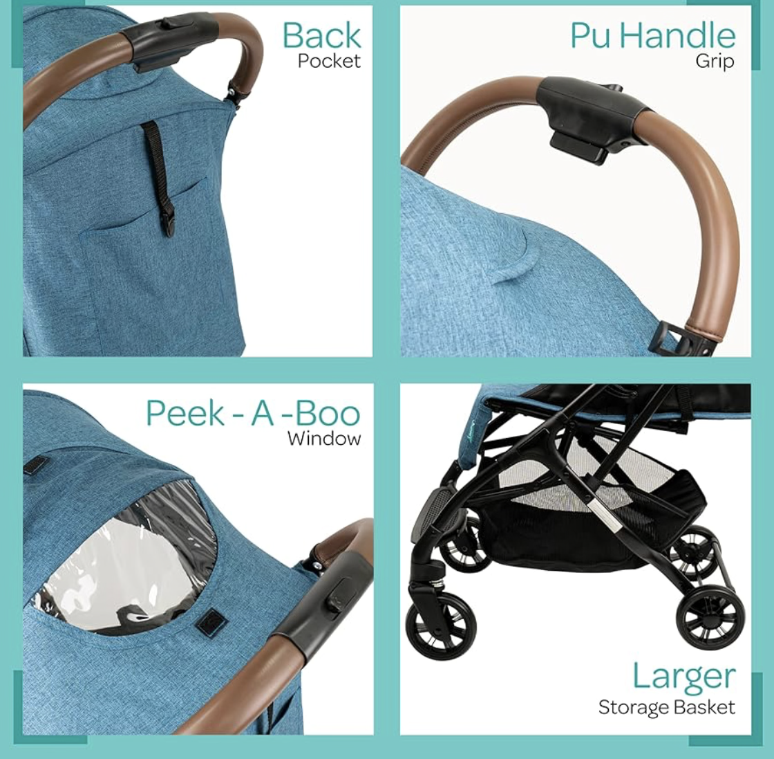 The Moon Brand Ritzi-Lite Baby Cabin Stroller