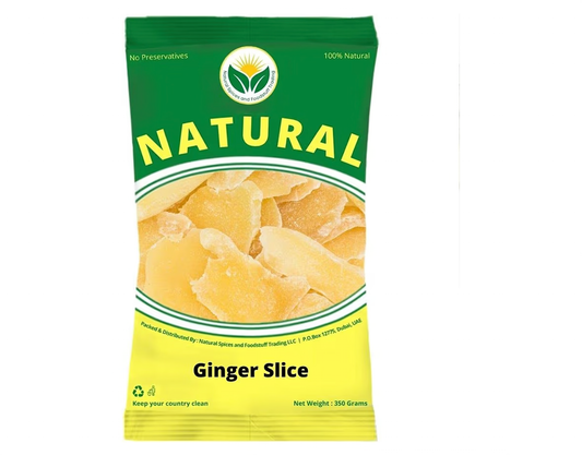 Natural Dry Ginger Slice (Fresh) 250g