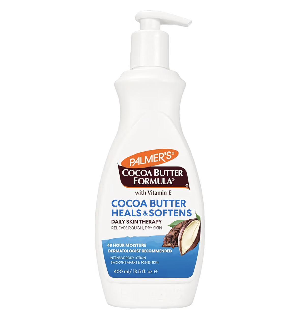 Palmer's Cocoa Butter Formula Body Lotion Pump for daily skin therapy 400ml