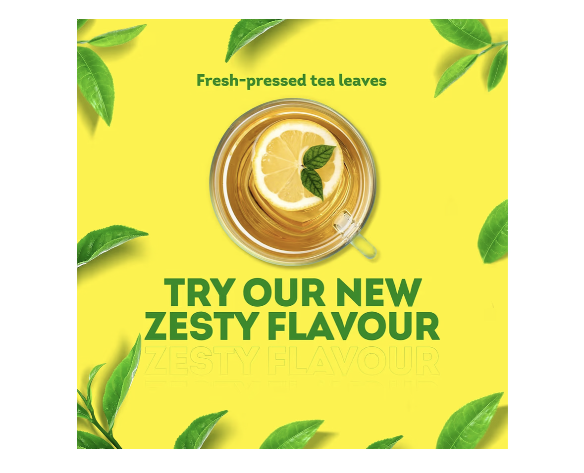Lipton Green Tea Lemon, 100 Lipton Tea Bags, New Improved Tea Formula, Stronger Lemon Flavor, Value Pack