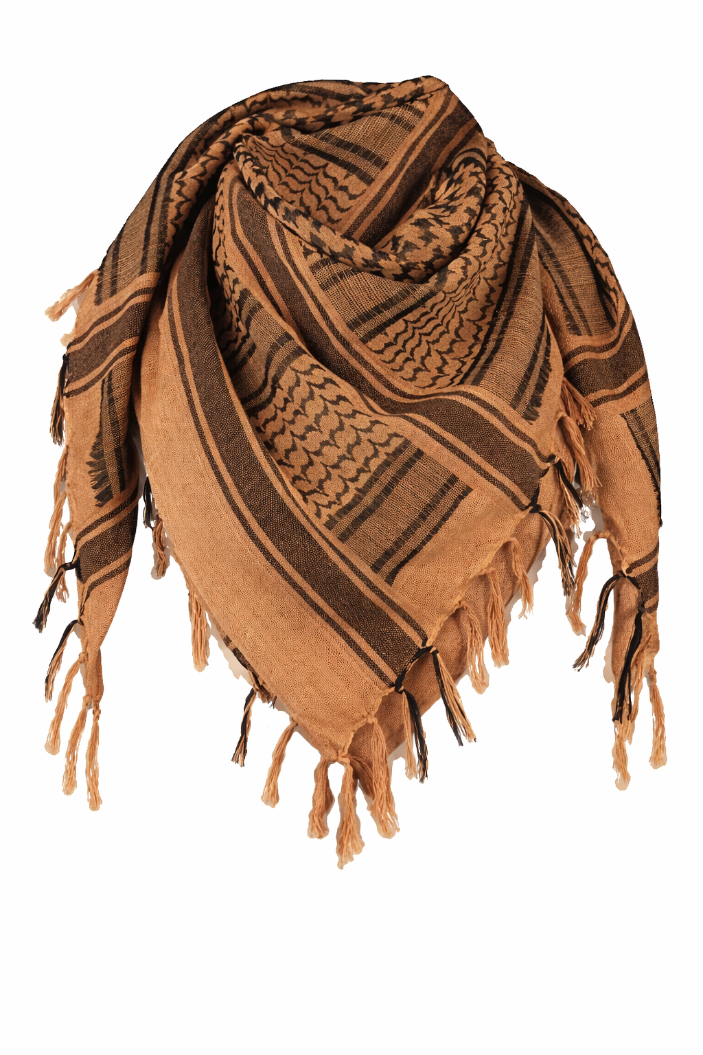 KASTWAVE Versatile 100% Cotton Desert Scarf for Men & Women, Dustproof Face Mask & Sunscreen Bandana (43x43 inches) - Perfect for Outdoor Sports