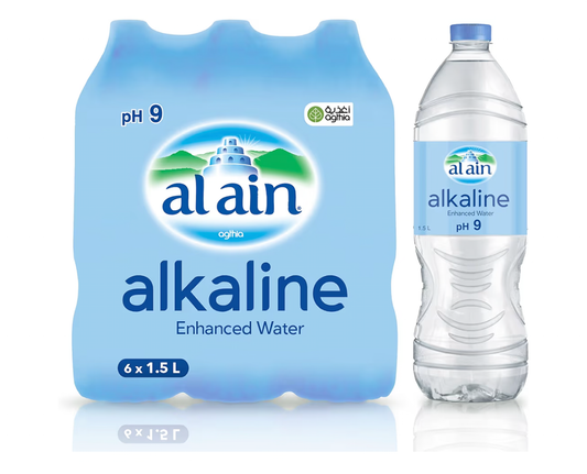Al Ain Alkaline Water 1.5L Pack of 6