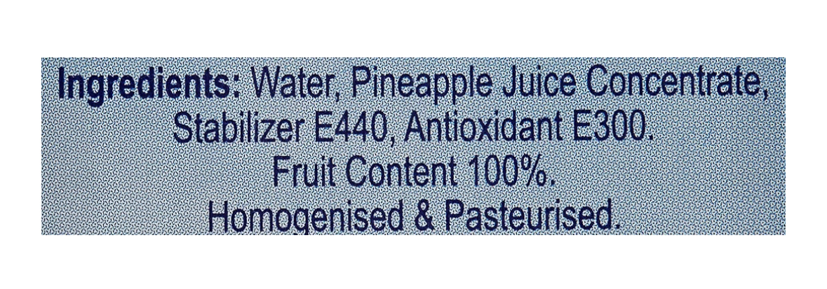 Lacnor Essentials Pineapple Juice - 1 Litre