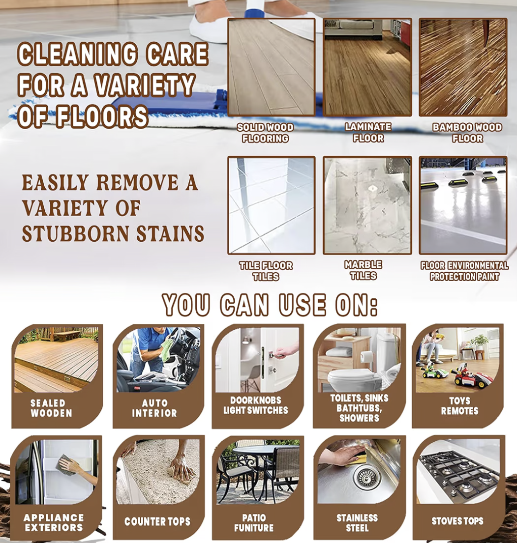ECOLYTE+ Floor Cleaner, Premium All Purpose Cleaner Plus Disinfectant, for Hospital, Home, Office & Commercial Use for Dirt, Stains & Germs, Floor Cleaning (Arabian Oud, 5 Liter)