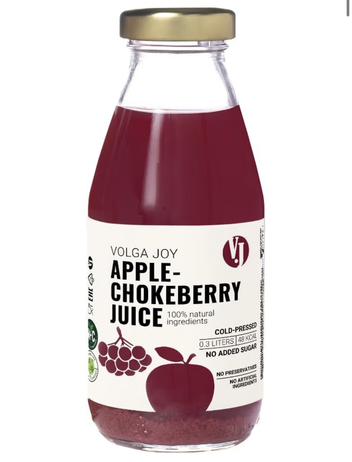 Volga Joy Juice Added Sugar)| Healthy Fruit Beverage,300 ml