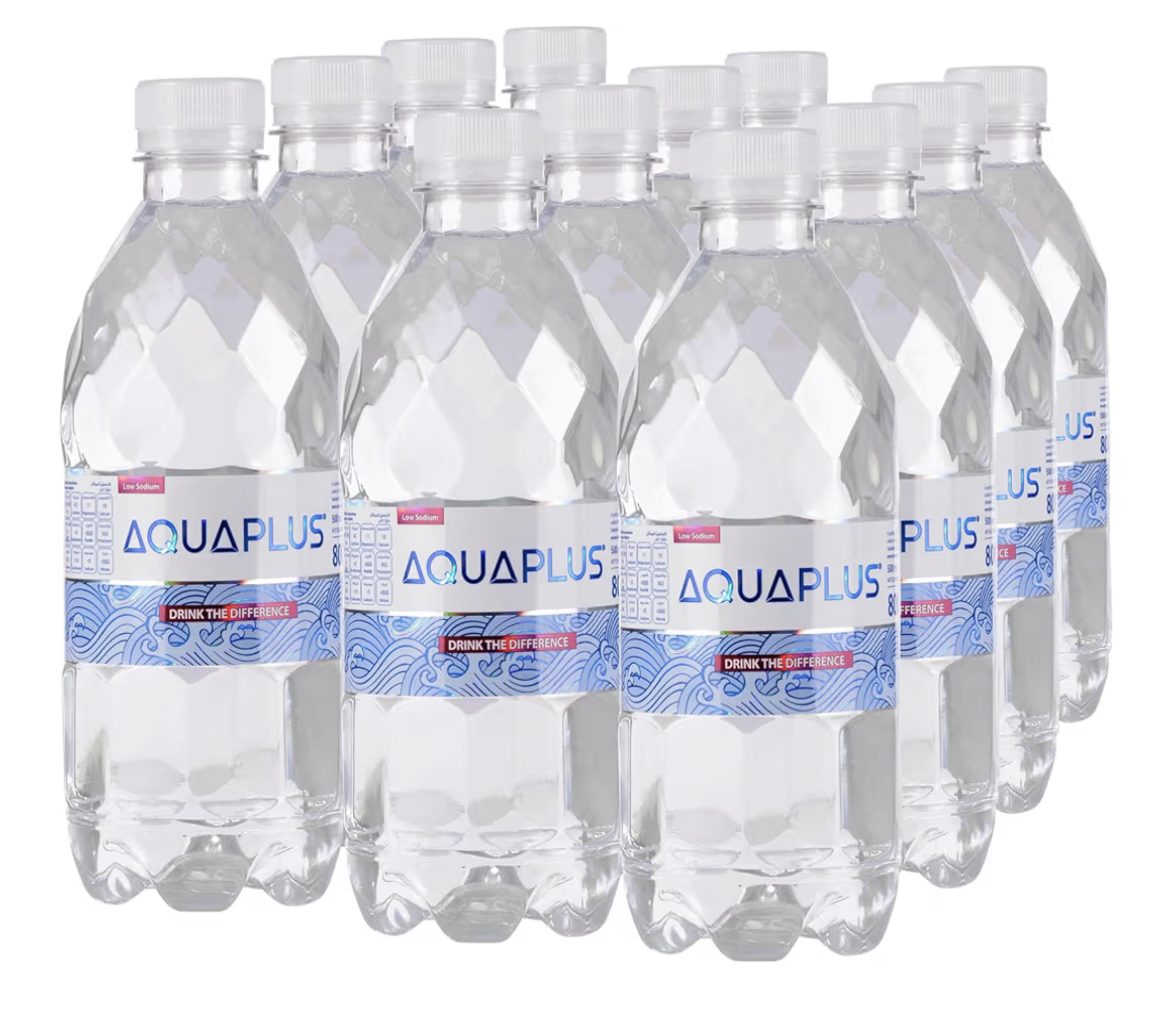 Aquaplus Bottled Drinking Water 500ml Pack of 12
