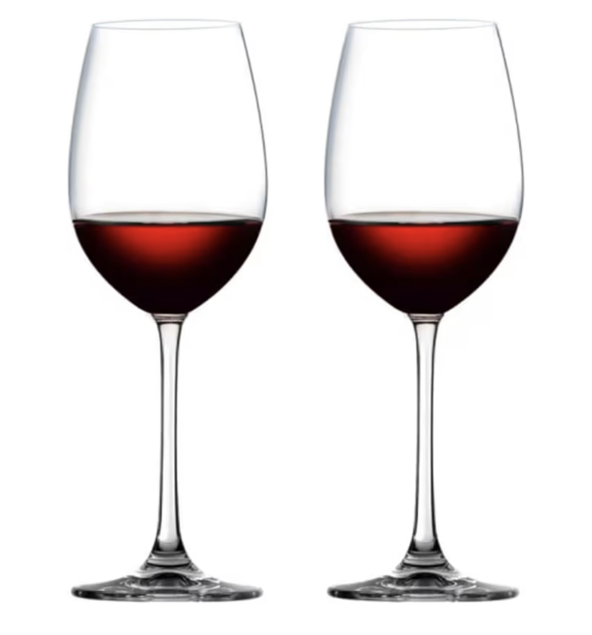 Ocean Madison Red Wine Glasses Set Of 2, Clear, 425 Ml, 015R1502, Martini Glass, Coupe Glass, Margarita Glass, V-Shaped Glass, Conical Glass