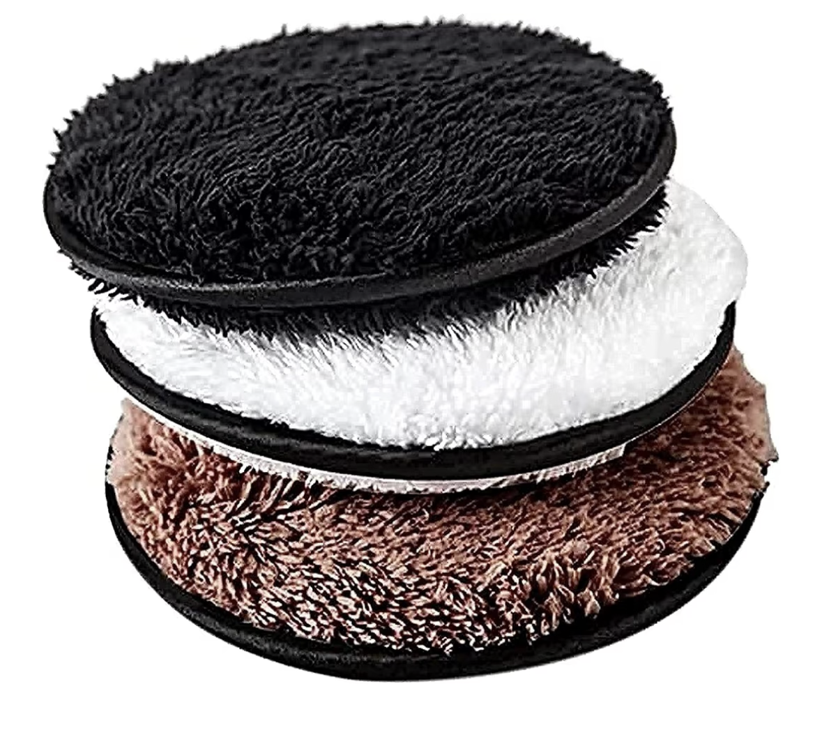 ORiTi Makeup Remover Pads, 3 Packs Reusable Face Cleaning Cloths, Soft Bamboo Cotton Makeup Cleansing Pads, Perfect for Mascara, Eye Shadow, Lipstick, Foundation, Multi Colors