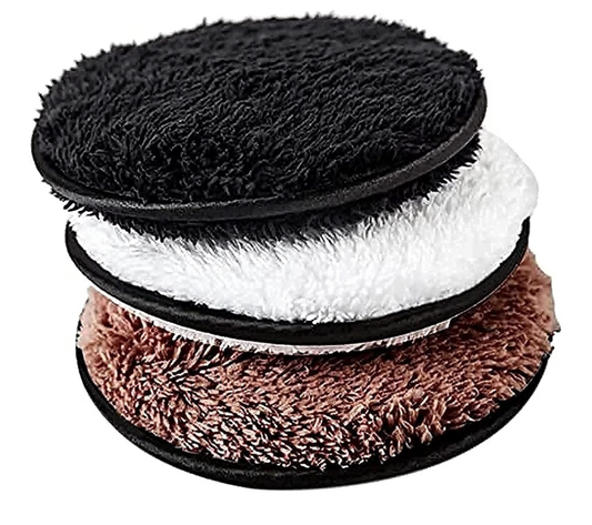 ORiTi Makeup Remover Pads, 3 Packs Reusable Face Cleaning Cloths, Soft Bamboo Cotton Makeup Cleansing Pads, Perfect for Mascara, Eye Shadow, Lipstick, Foundation, Multi Colors