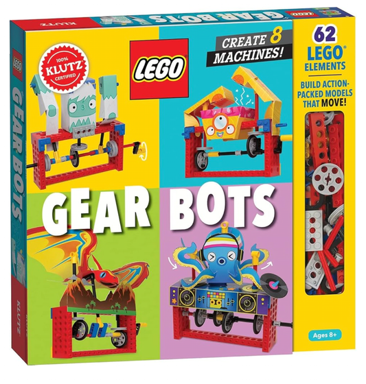 Lego Gear Bots: Create 8 Machines