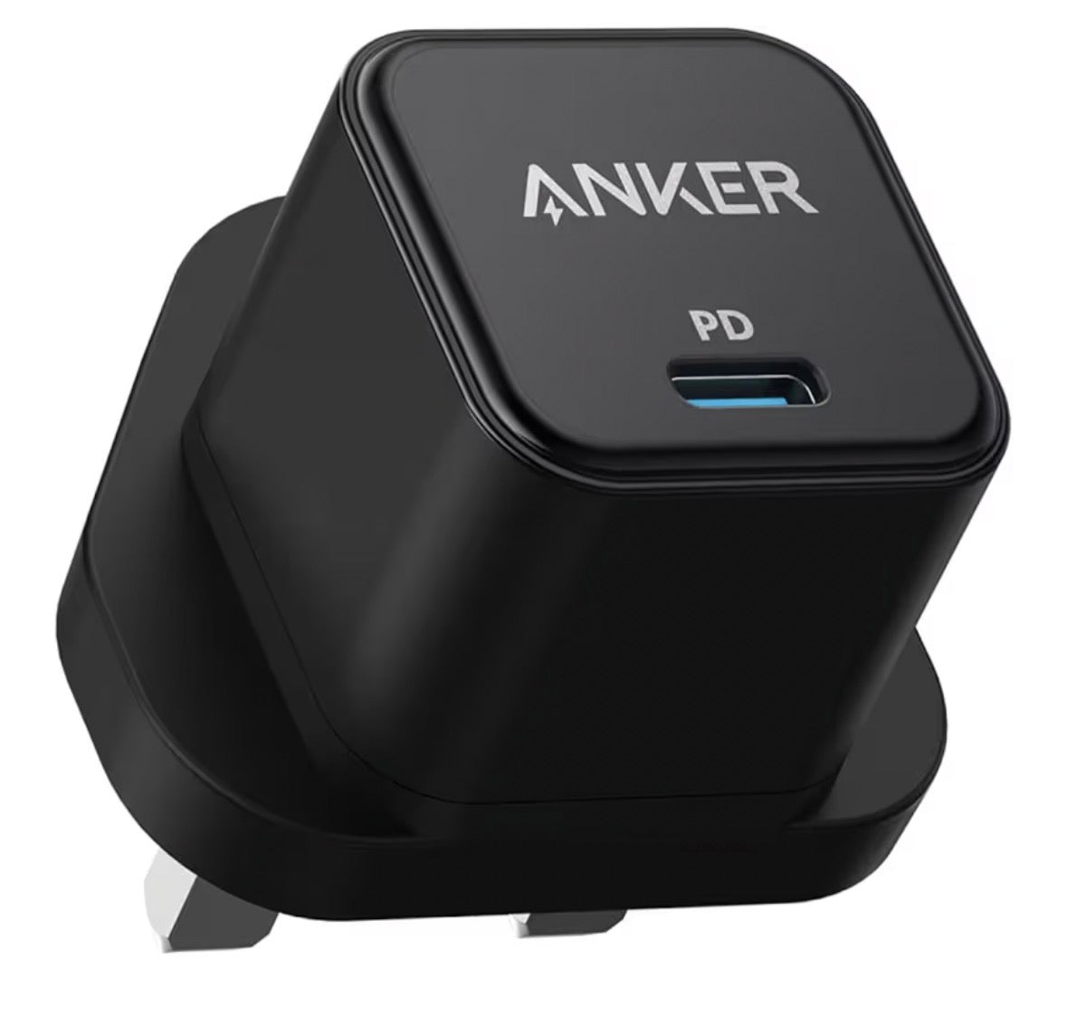 USB C Plug, Anker 20W USB C Charger - Fast Charging Power Port III Cube Charger, Compatible with iPhone Series Galaxy, iPad (Cable Not Included)