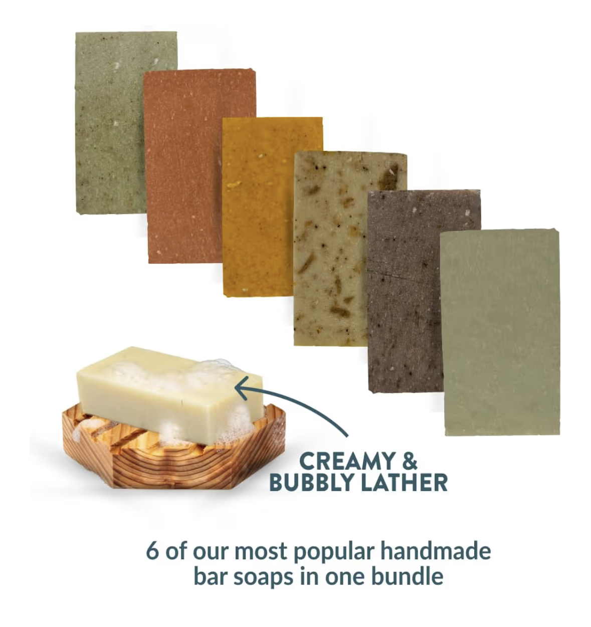 Crate 61 Organics Soap, Pack of 6