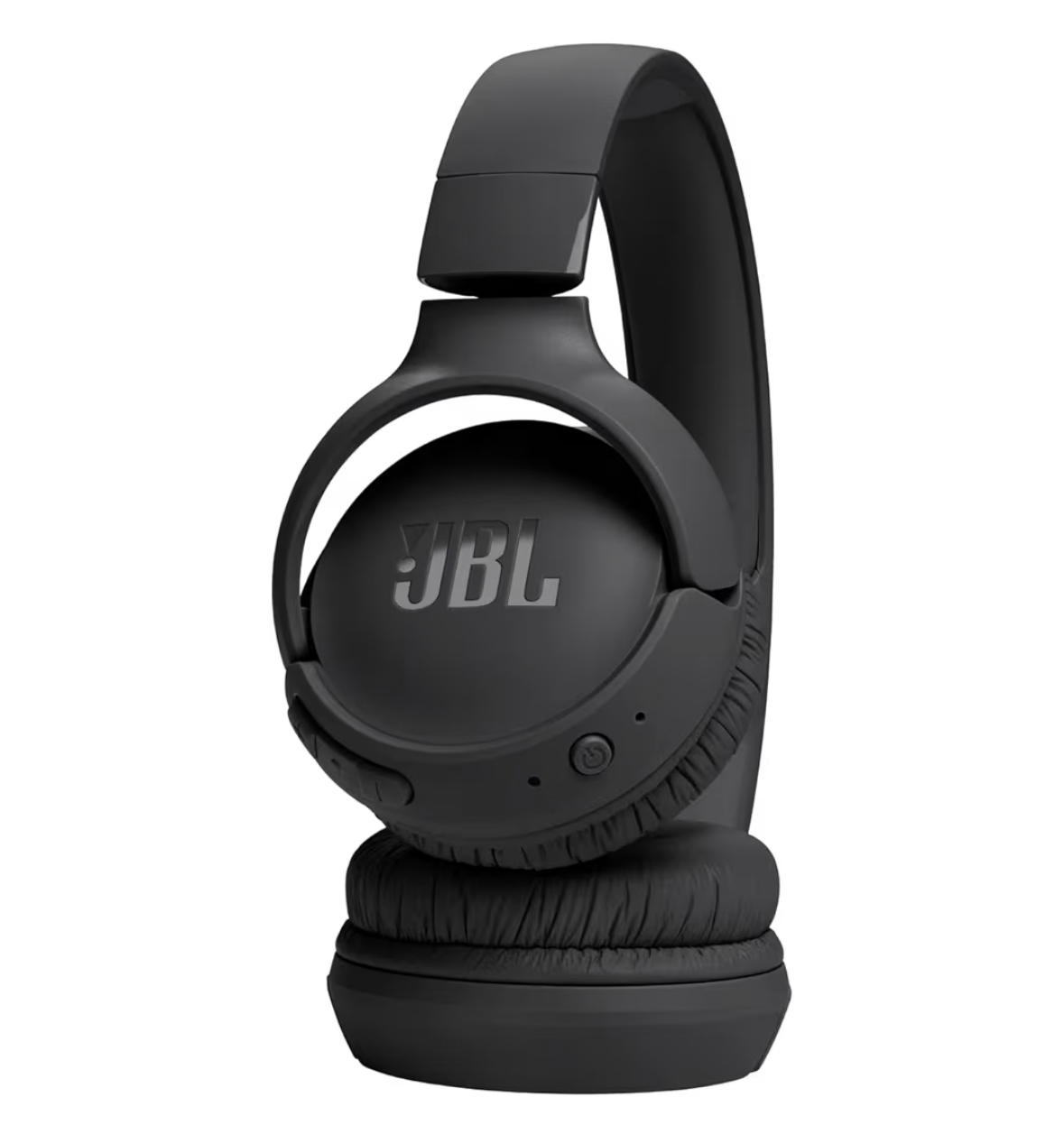 JBL Tune 520BT Wireless On-Ear Headphones, Pure Bass Sound, 57H Battery with Speed Charge, Hands-Free Call + Voice Aware, Multi-Point Connection, Lightweight and Foldable - Black, JBLT520BTBLKEU