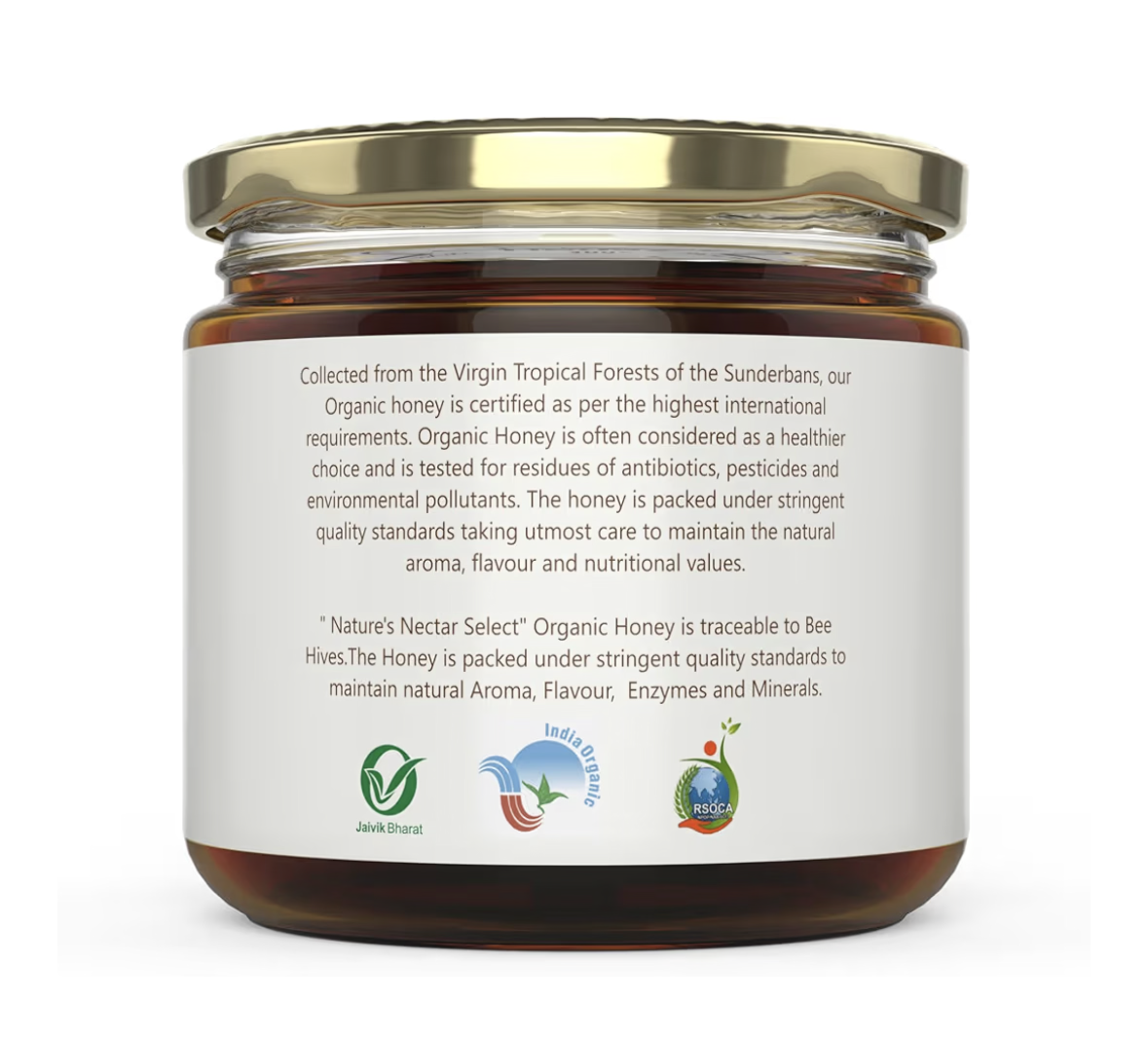 Nature's Nectar Raw Organic Honey