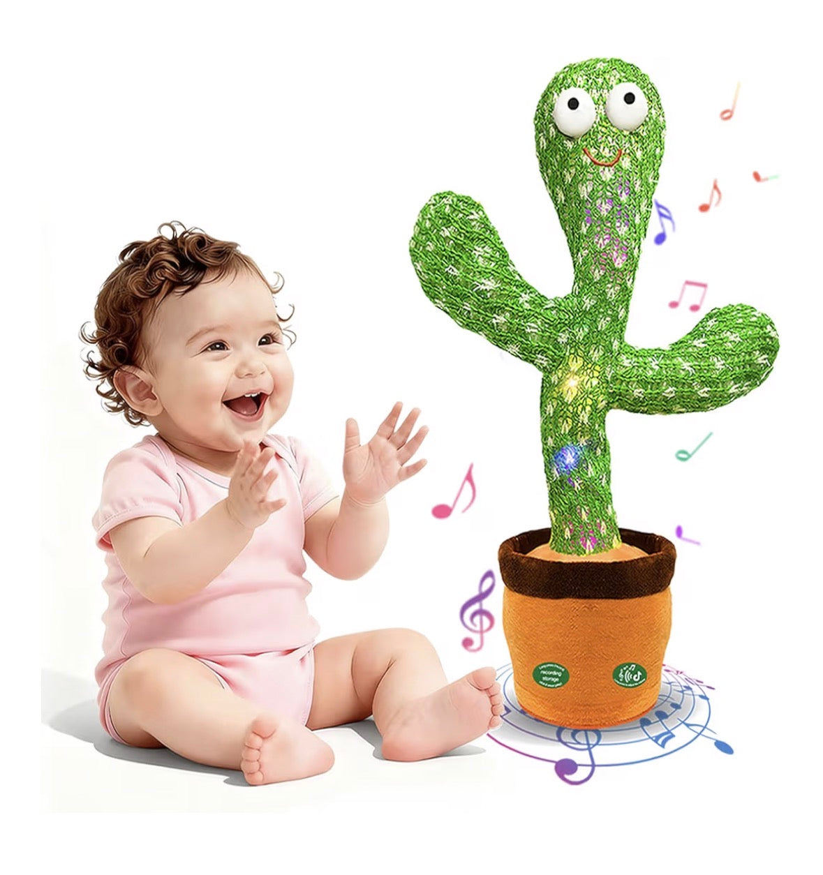 Dancing Mimicking Talking Cactus Toy